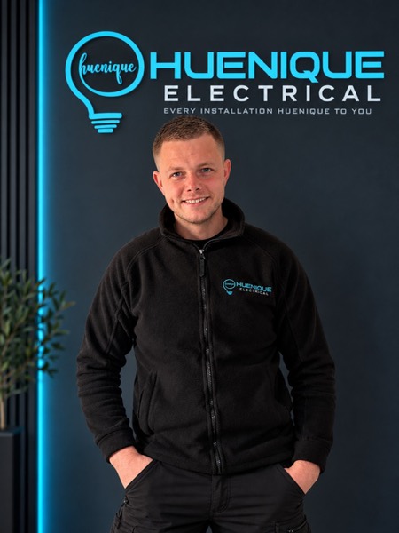 Lewis Males, founder of Huenique Electrical